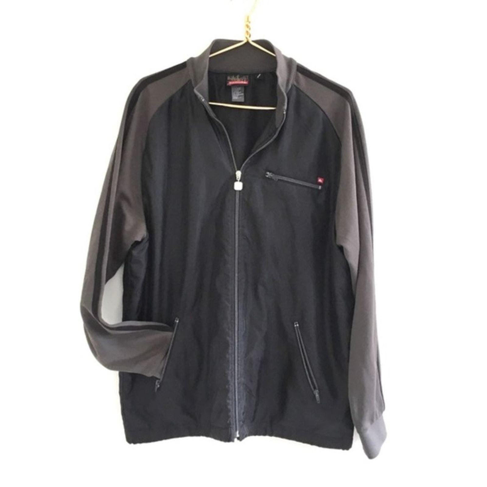 Quicksilver gray performance jacket LARGE