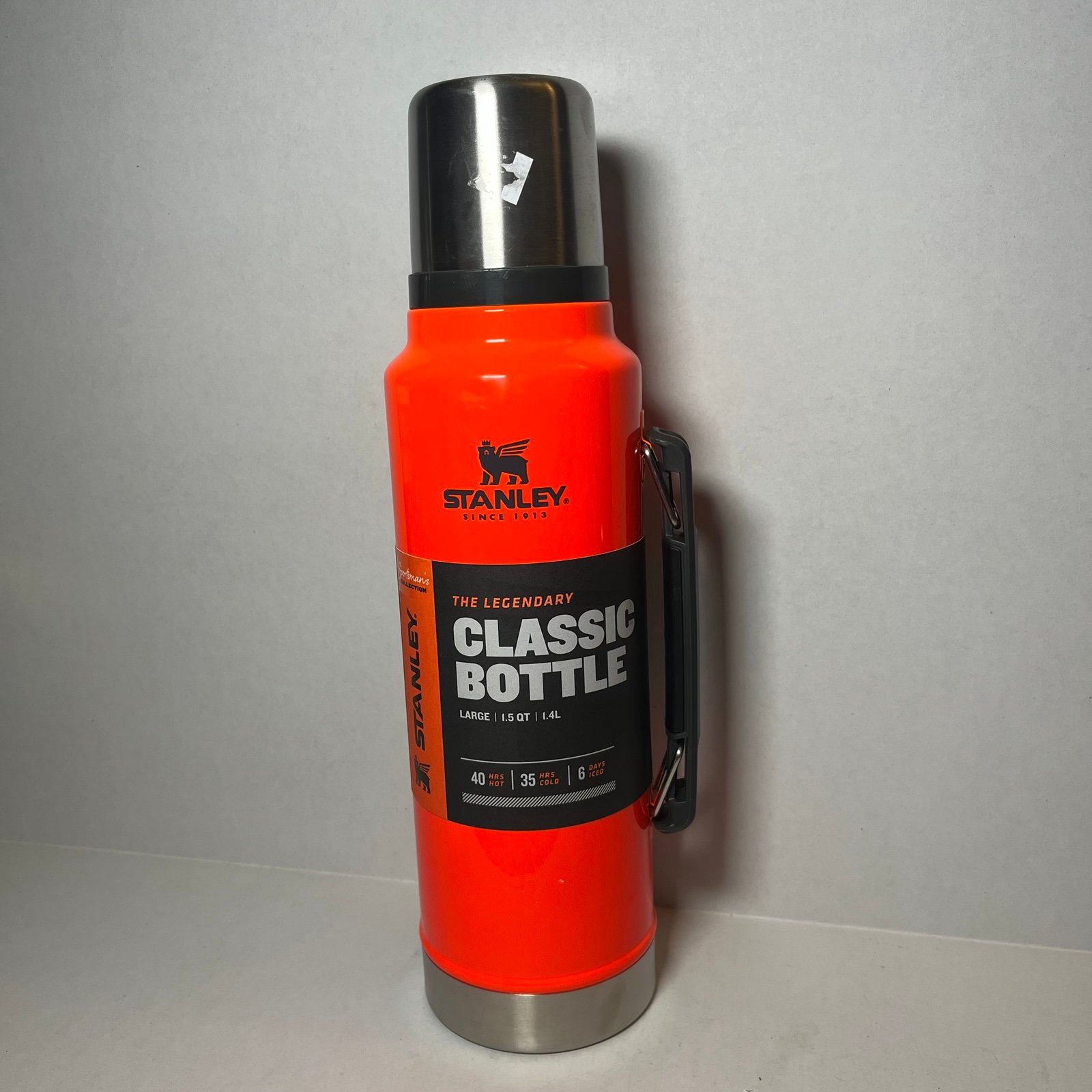 NEW Stanley Thermos Legendary Classic Blaze Orange 1.5 Qt/1.4 L Vacuum Insulated