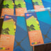 Avery 6packs 8-big tab insertable pocket plastic dividers