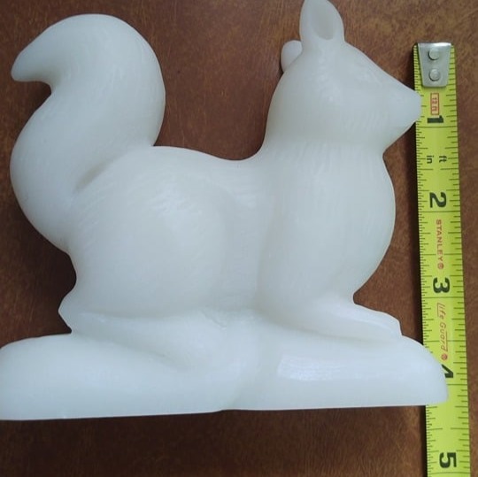 White Marble Jade Fox