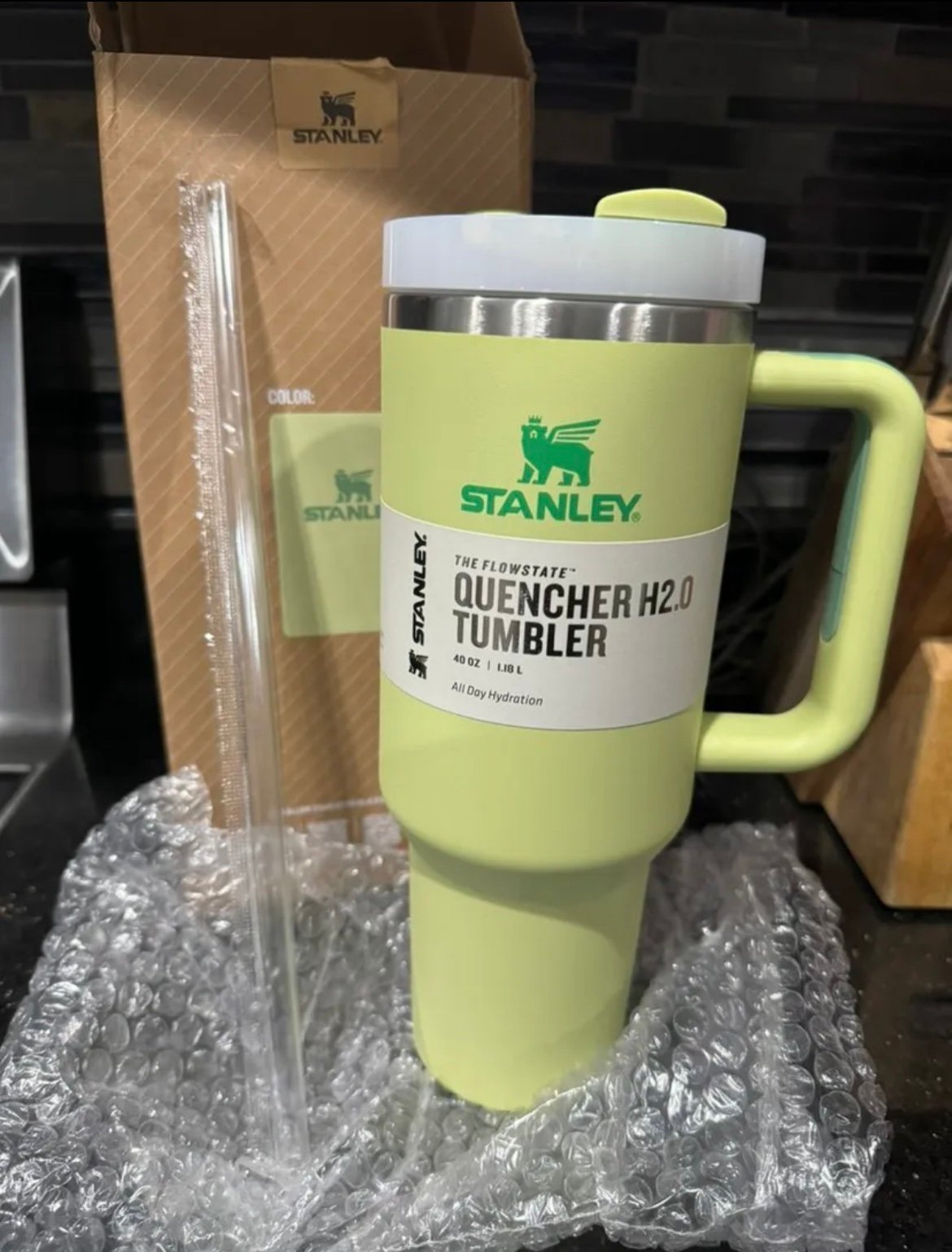 Brand New Green Stanley Cup