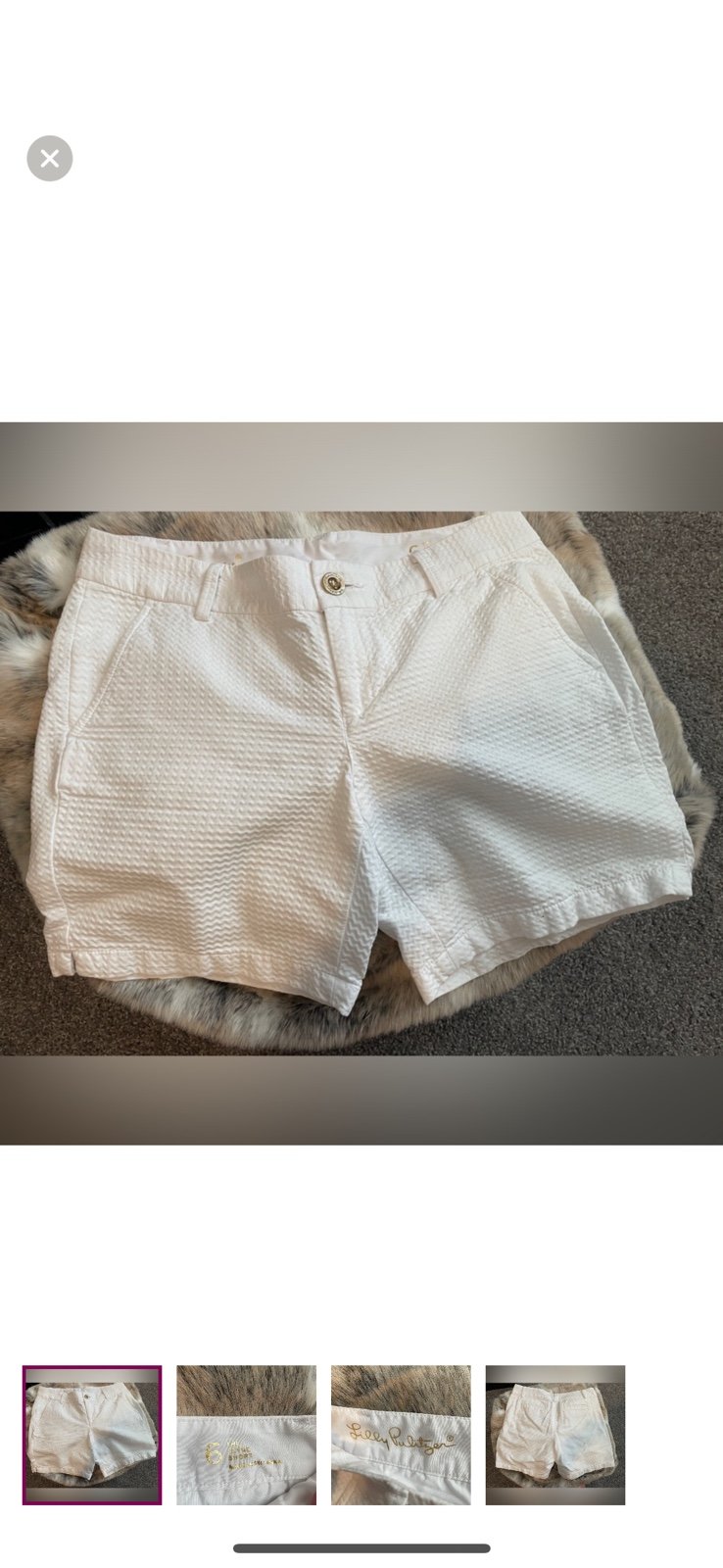 Lilly Pulitzer. Size 6 The Jayne Short.