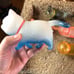 Cat Bell Transparent Plastic Cats from Blind Boxes