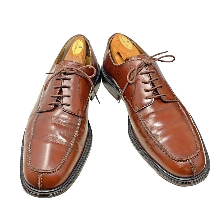 Cole Haan City Calhoun Brown Leather Split Toe Dress Oxfords