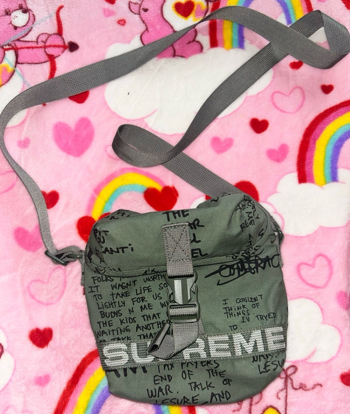 Olive Supreme Scribble Bag