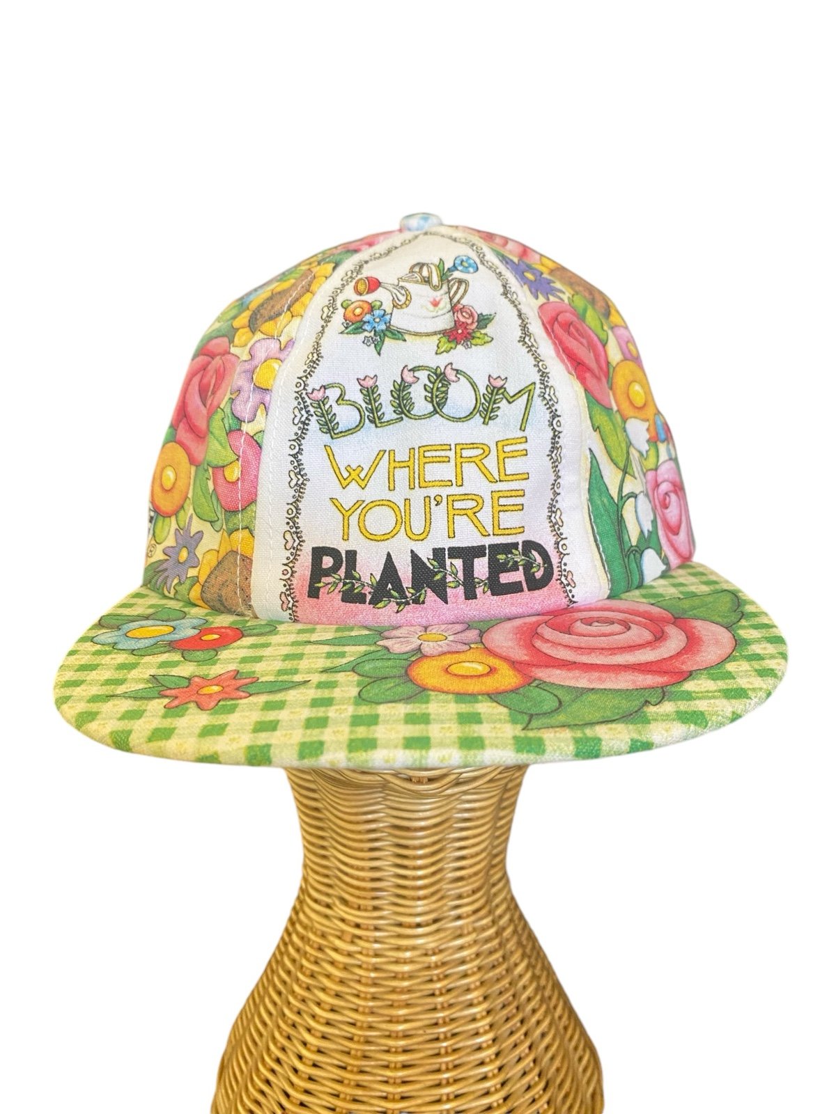 Mary Engelbreit Bloom Where You’re Planted Baseball Hat Vintage