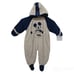 Disney Mickey Mouse Boys Pram/Bunting-6/9M-Gray-Navy Blue