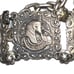 Vintage Hand Crafted Bracelet with Arabic Writing on Hang Tag