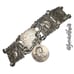 Vintage Hand Crafted Bracelet with Arabic Writing on Hang Tag