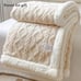 1pc Soft And Warm Fleece Blanket For Couch, Sofa, Bed, Camping, And Travel