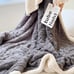 1pc Soft And Warm Fleece Blanket For Couch, Sofa, Bed, Camping, And Travel