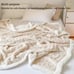 1pc Soft And Warm Fleece Blanket For Couch, Sofa, Bed, Camping, And Travel