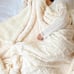 1pc Soft And Warm Fleece Blanket For Couch, Sofa, Bed, Camping, And Travel