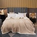 1pc Soft And Warm Fleece Blanket For Couch, Sofa, Bed, Camping, And Travel