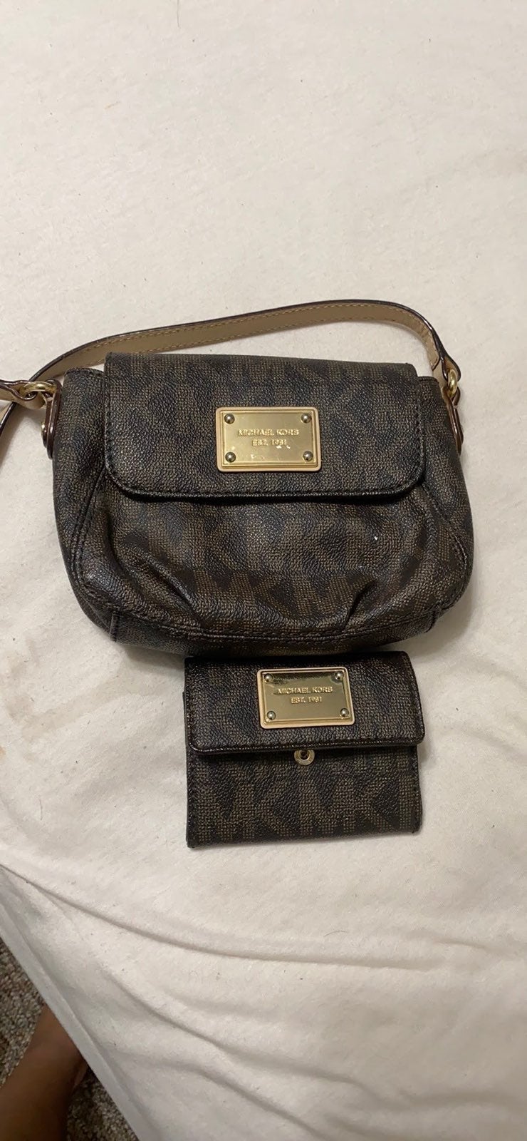 Michael Kors purse and wallet