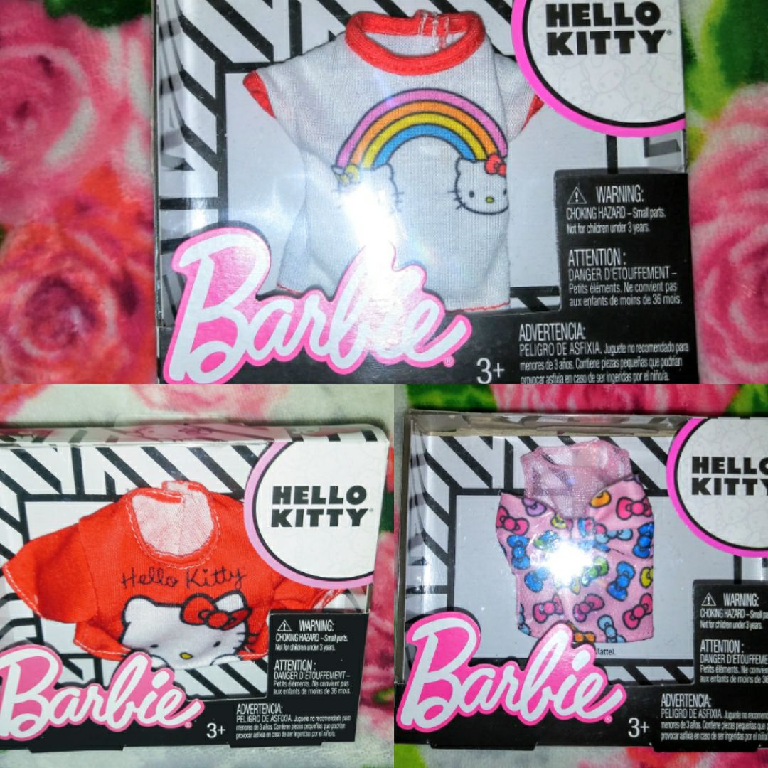 Hello kitty barbie clothes hotsell