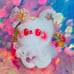 Pink Japanese Sakura Lolita cosplay Plush Bear