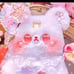 Pink Japanese Sakura Lolita cosplay Plush Bear