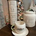 Friends central perk canister cookie jar coffee mug stacker