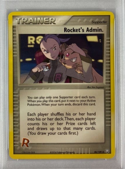 Rocket's Admin. 2004 EX Team Rocket Returns #84