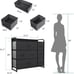 Dresser with 7 Drawers Storage Tower