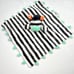 Rare Oh Joy Zebra Baby Lovey Security Blanket NWOT
