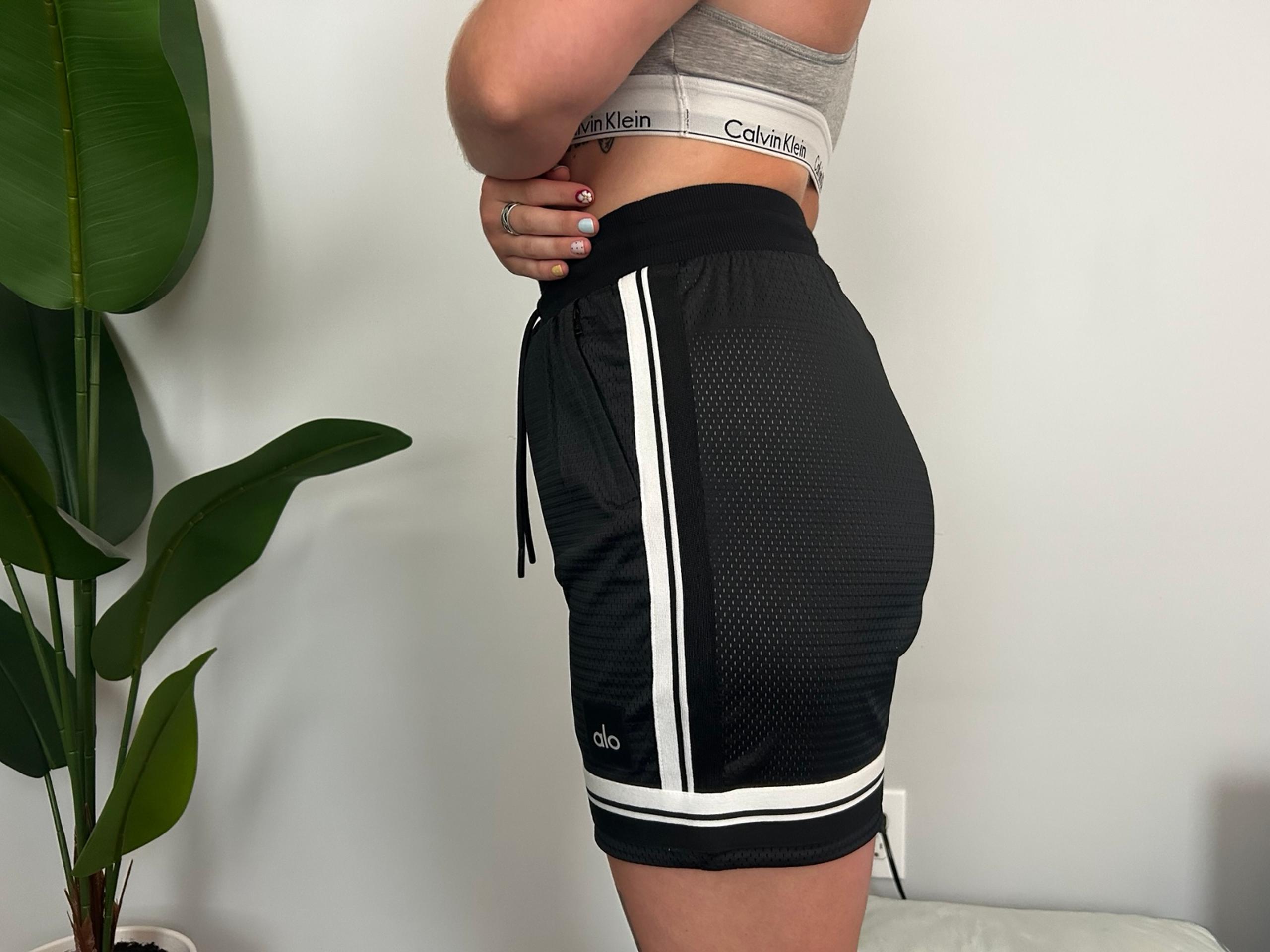 Alo Yoga key mesh basketball shorts