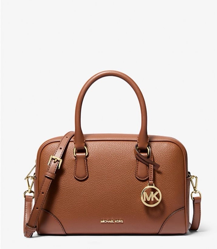 Michael Kors Michael Kors Thompson Medium Pebbled Leather Satchel