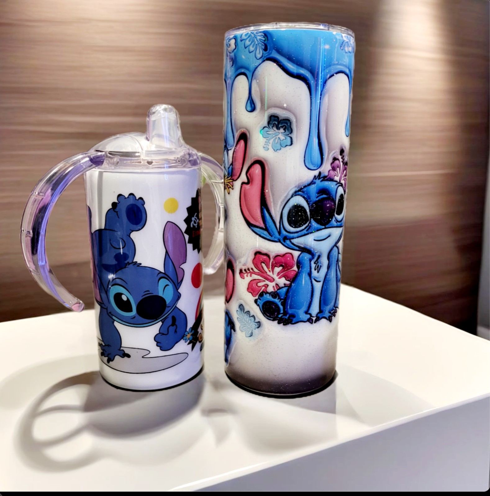 Stitch Sippycup & 20oz Tumbler Set