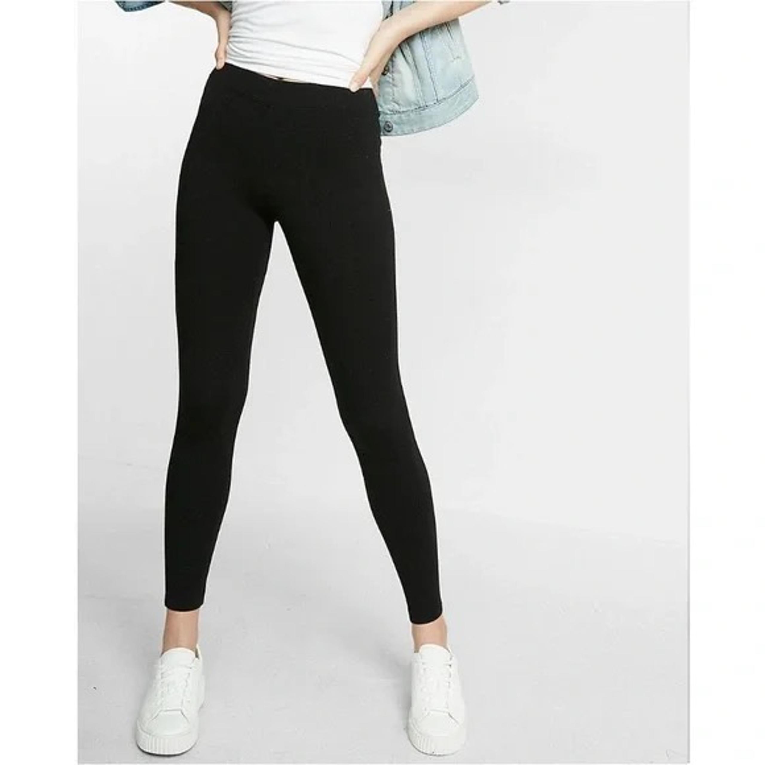 Express Sexy Stretch Black Ankle Legging