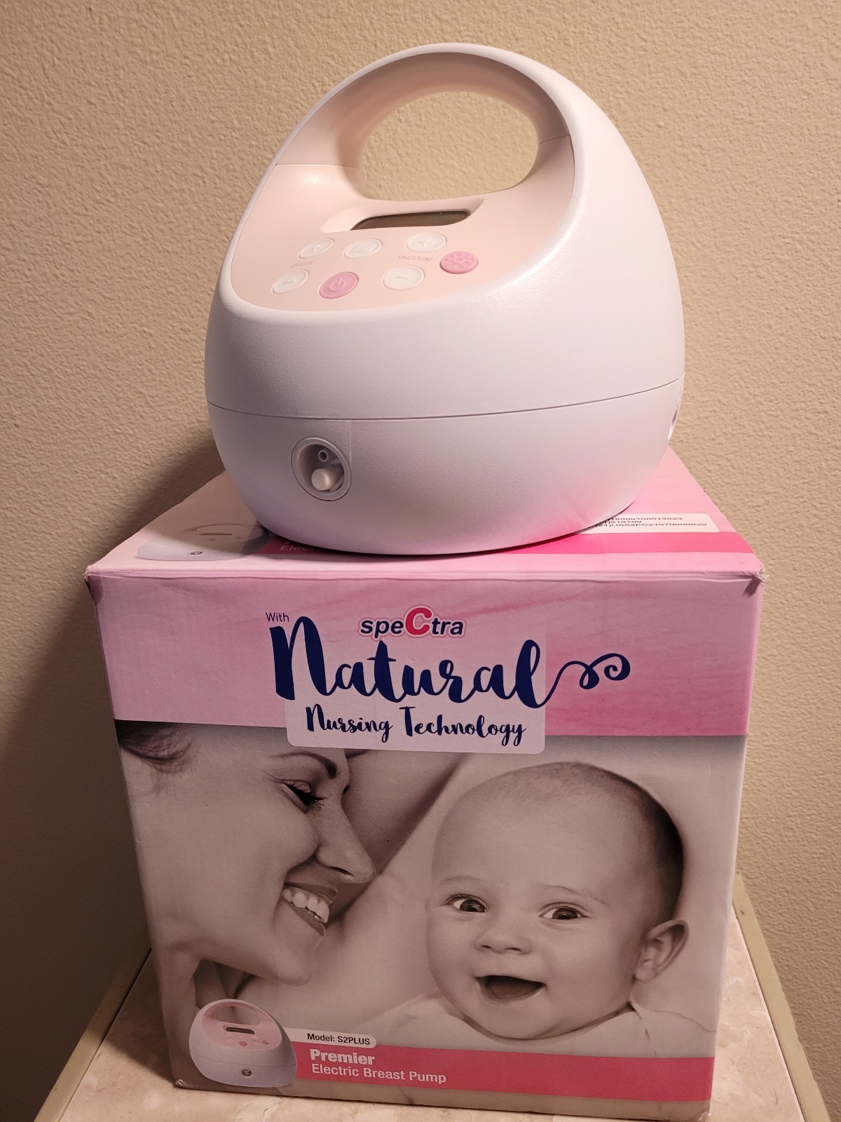 Spectra s2 plus breast pump DOUBLE 0 hours