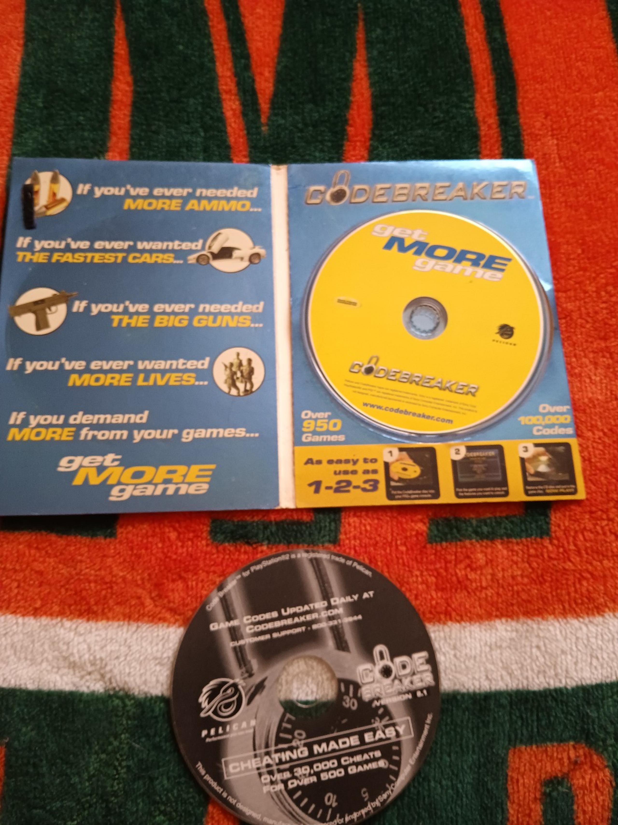 Pelican Codebreaker for PlayStation 2.