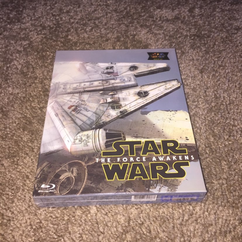 Star wars the force awakens blu ray steelbook fullslip novamedia numbered