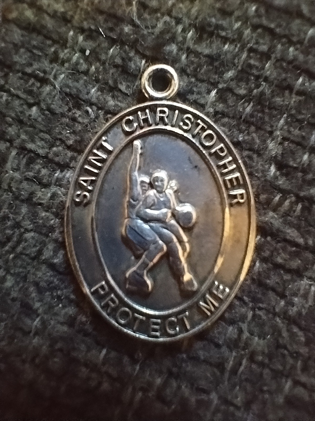 Sterling Saint Christopher Pendant