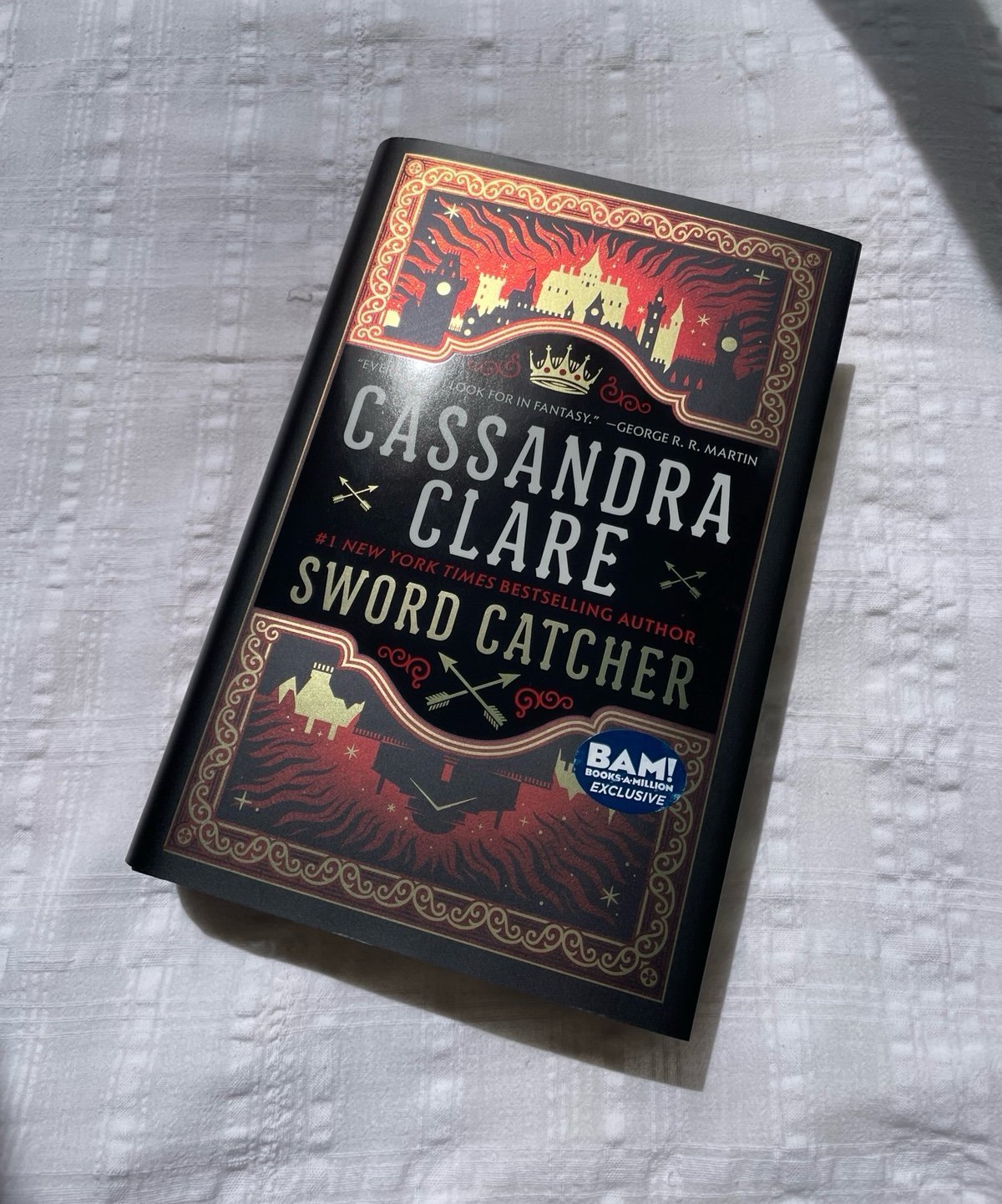 Sold Out Books-a-million Exclusive Edition of Sword Catcher by Cassandra Clare