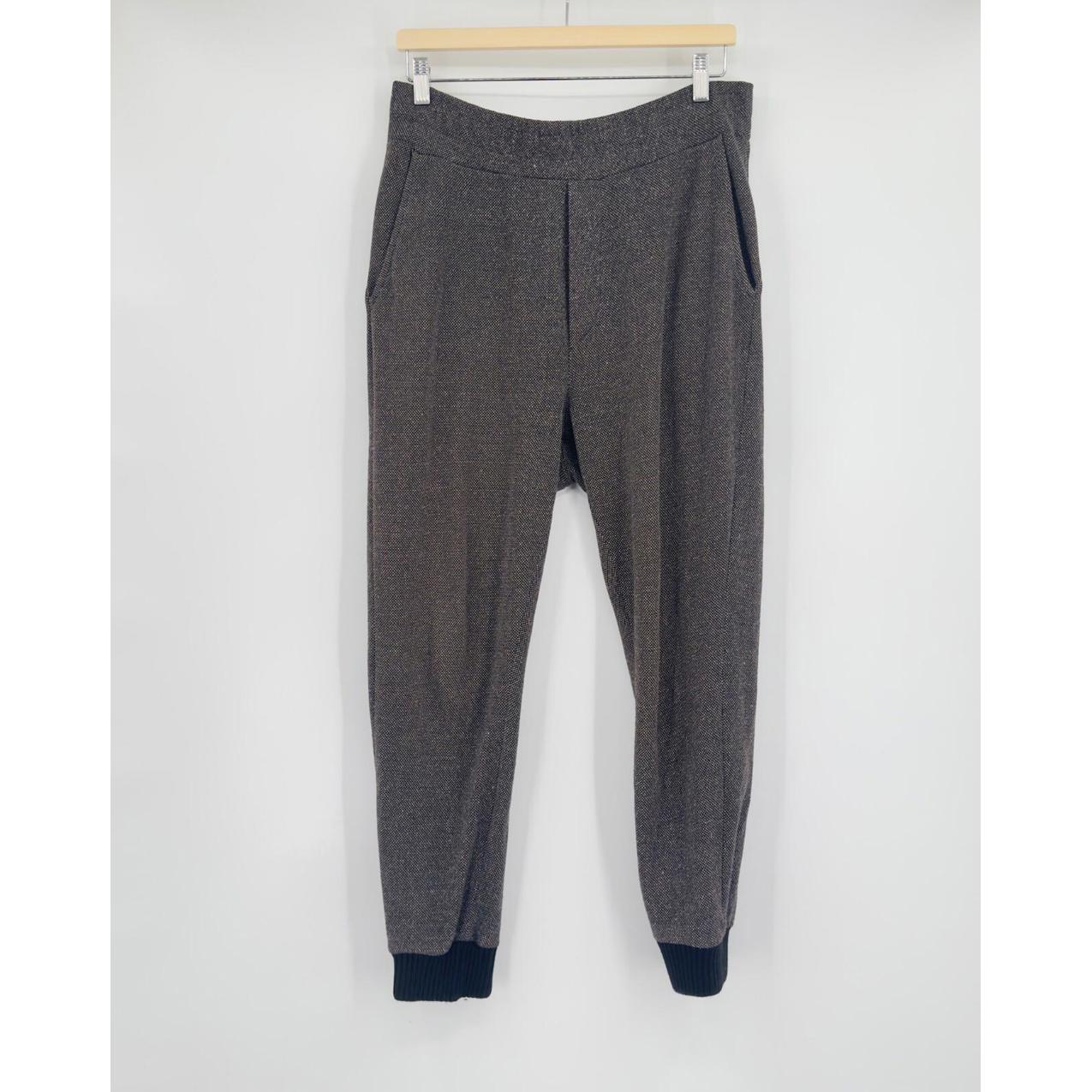 Philipp Plein Mens Brown Textured Jogger Crop Sweatpants Sz 34