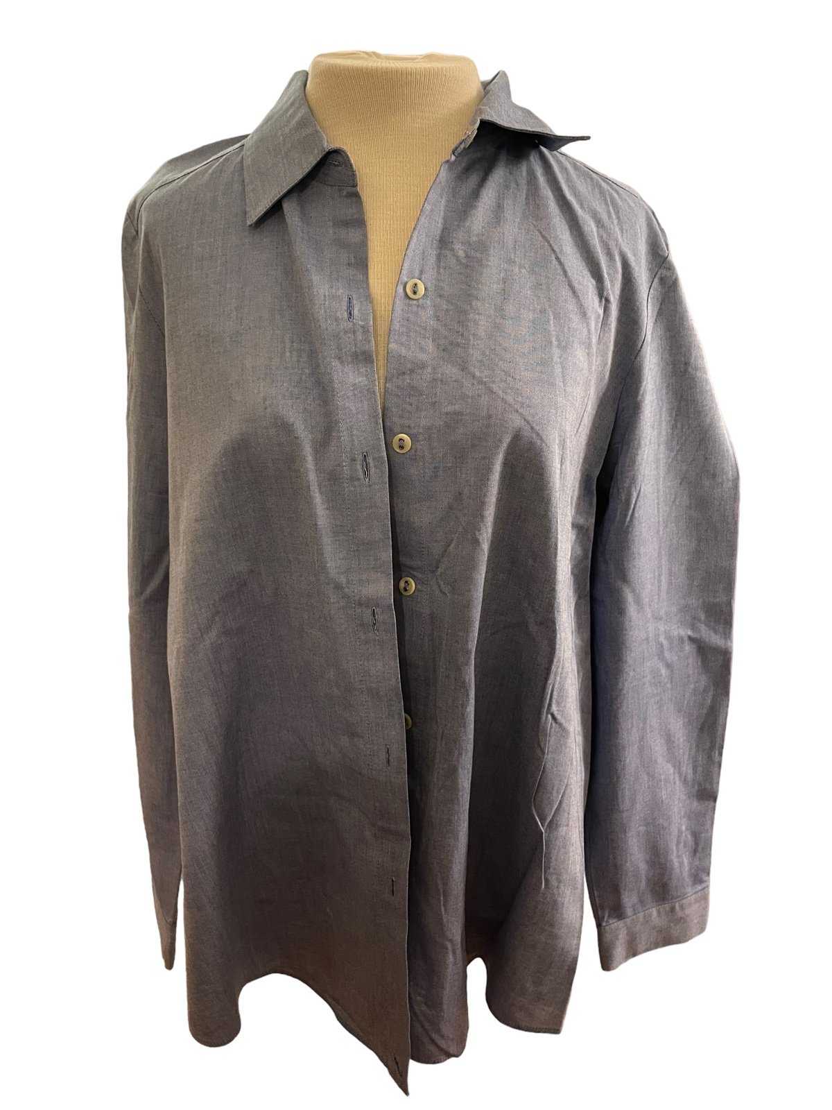 Lafayette 148 button down size 14