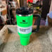 Stanley Neon Green 40 Oz Quencher Tumbler