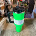 Stanley Neon Green 40 Oz Quencher Tumbler