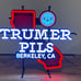 Trumer Pils Beer LED Bar Sign Man Cave Garage Decor California Lighted Sign New