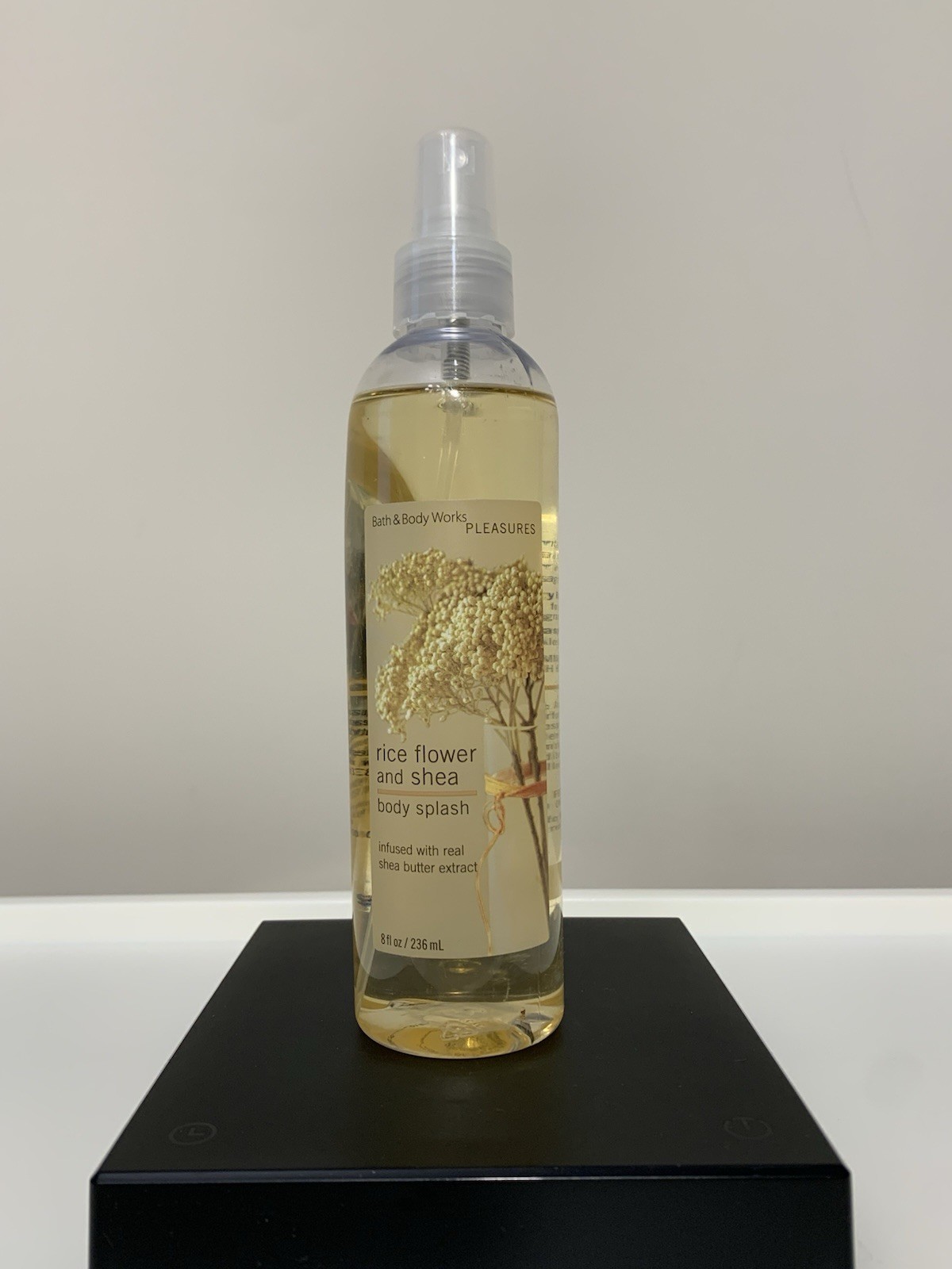 Bath & Body Works Rice Flower and Shea Body Splash 8 Fl Oz 236 mL NOS, VHTF