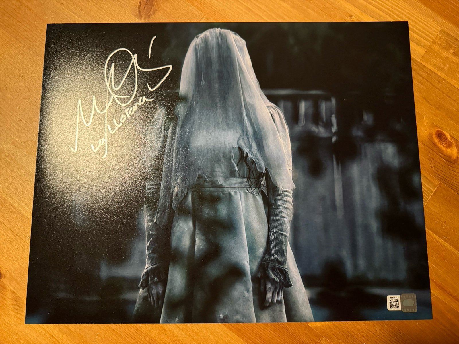 Marisol Ramirez signed 11x14 La Llorona mini poster OCCM COA
