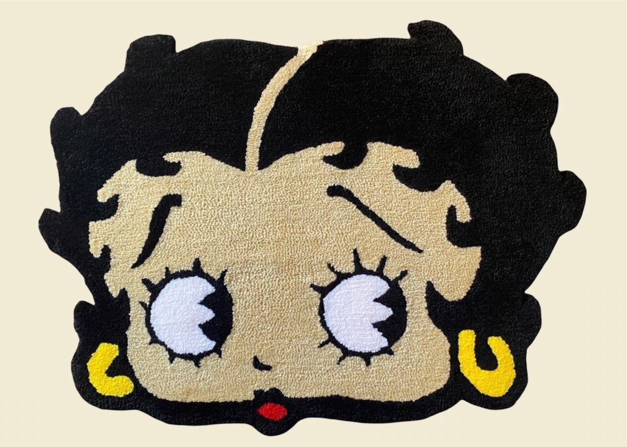 Betty Boop Handmade Acrylic Rug (30x30)