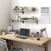 Wood Floating Shelf for Kitchen Decor(Set of 4)