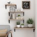 Wood Floating Shelf for Kitchen Decor(Set of 4)
