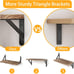 Wood Floating Shelf for Kitchen Decor(Set of 4)