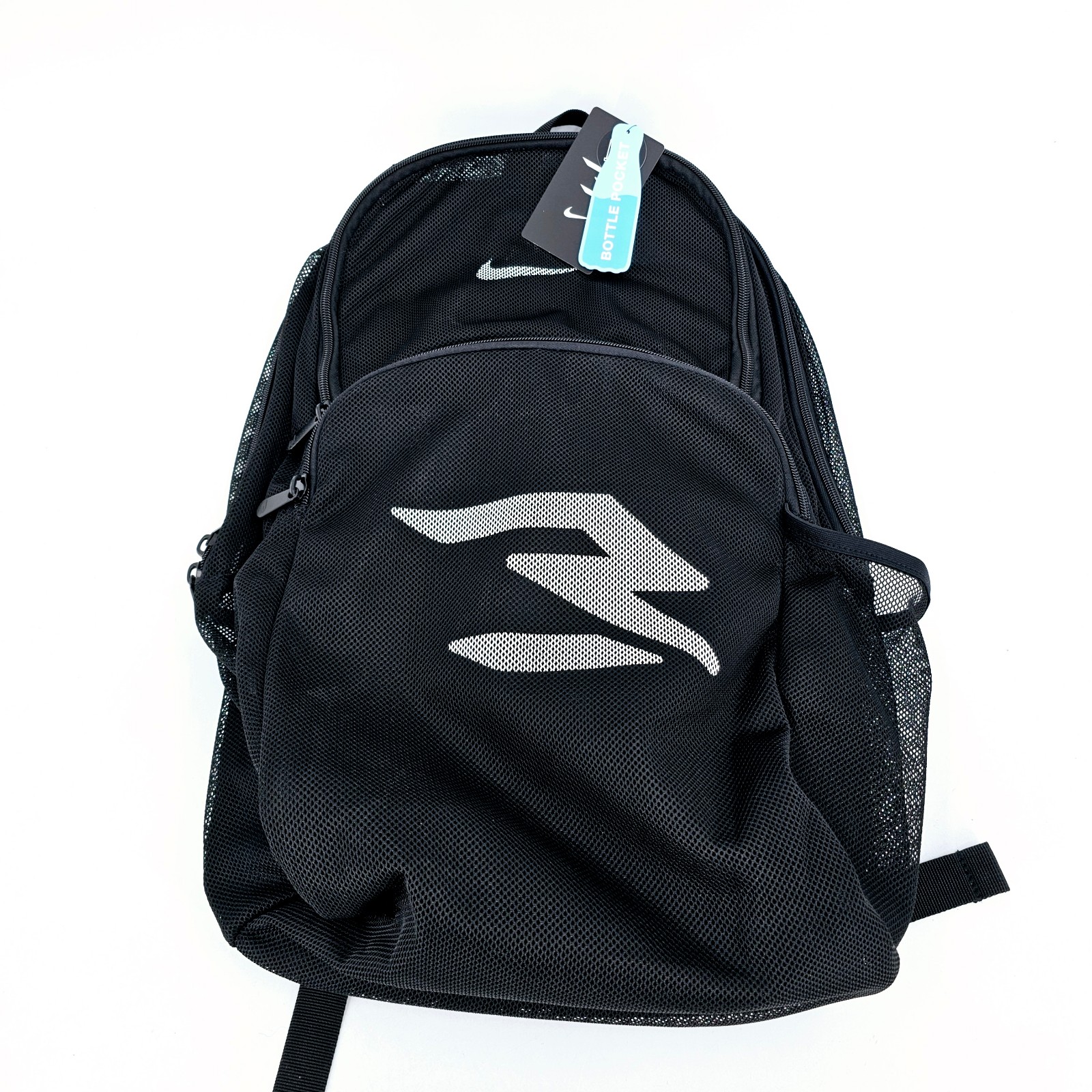 Nike x 3brand Collection Logo Russell Wilson Mesh Backpack Unisex
