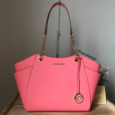 Michael Kors Jet Set Travel Large Chain Shoulder Tote