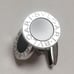 BVLGARI Black Silver Cufflinks Onyx