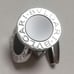 BVLGARI Black Silver Cufflinks Onyx